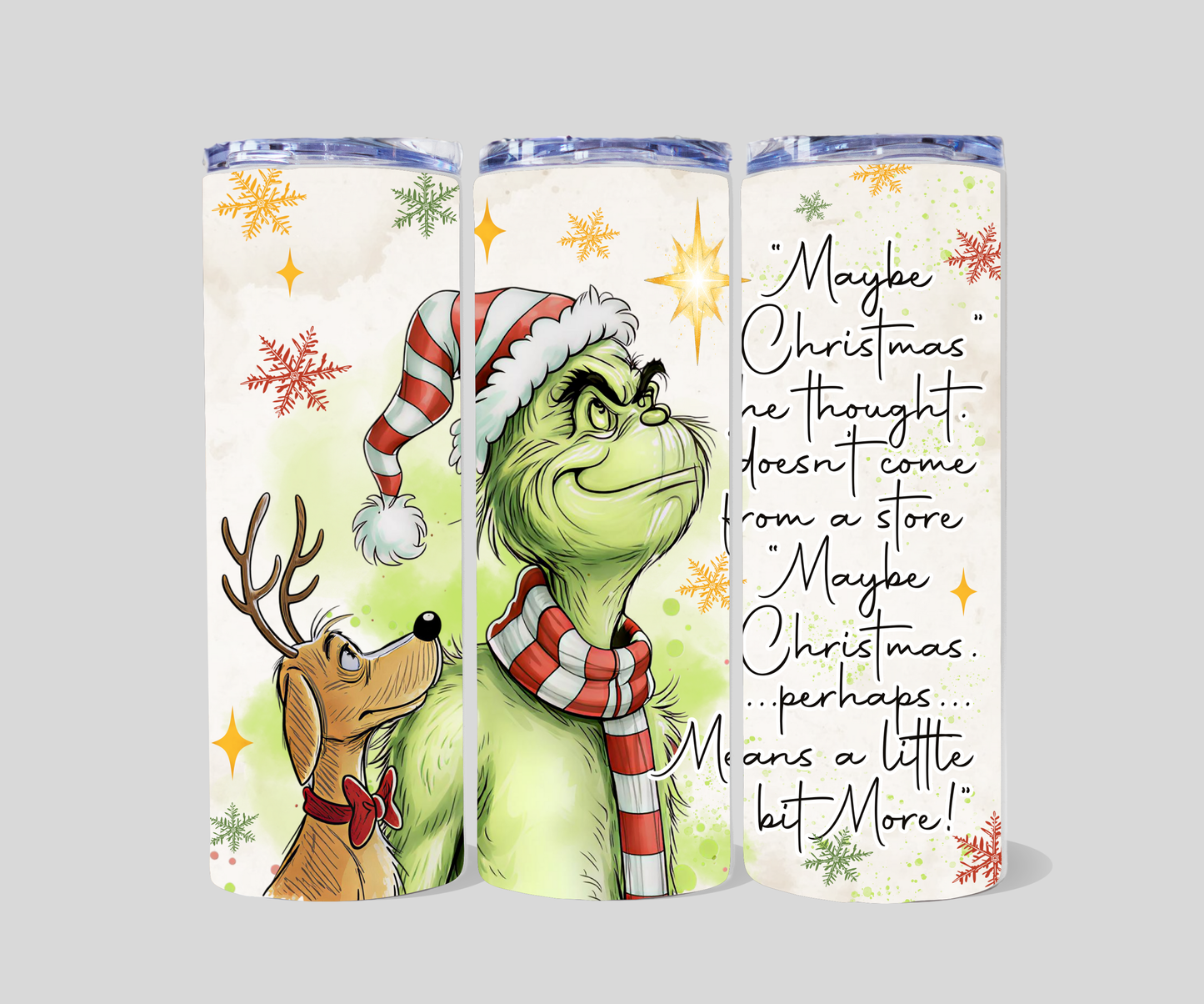20 oz Christmas tumblers
