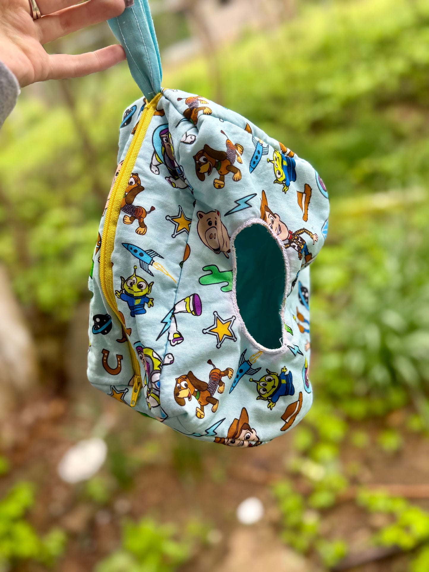 Diaper and wipe pouches