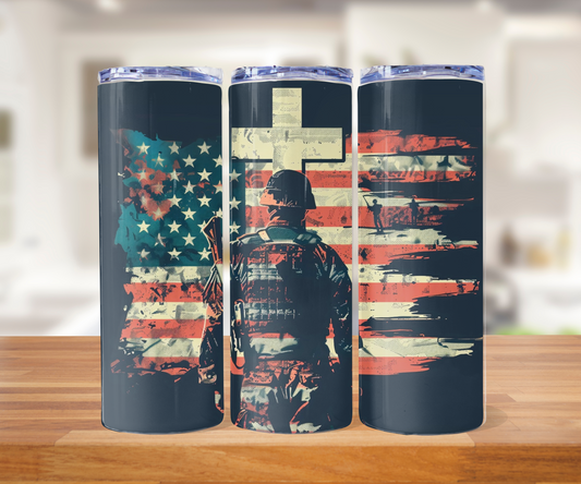Soldier American flag Tumblr