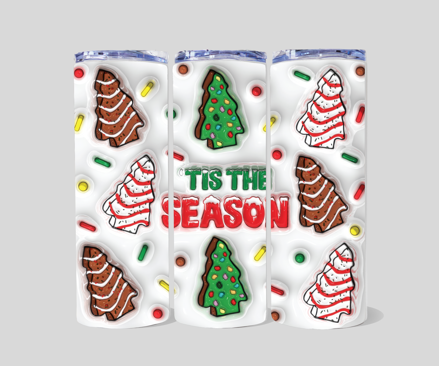 20 oz Christmas tumblers