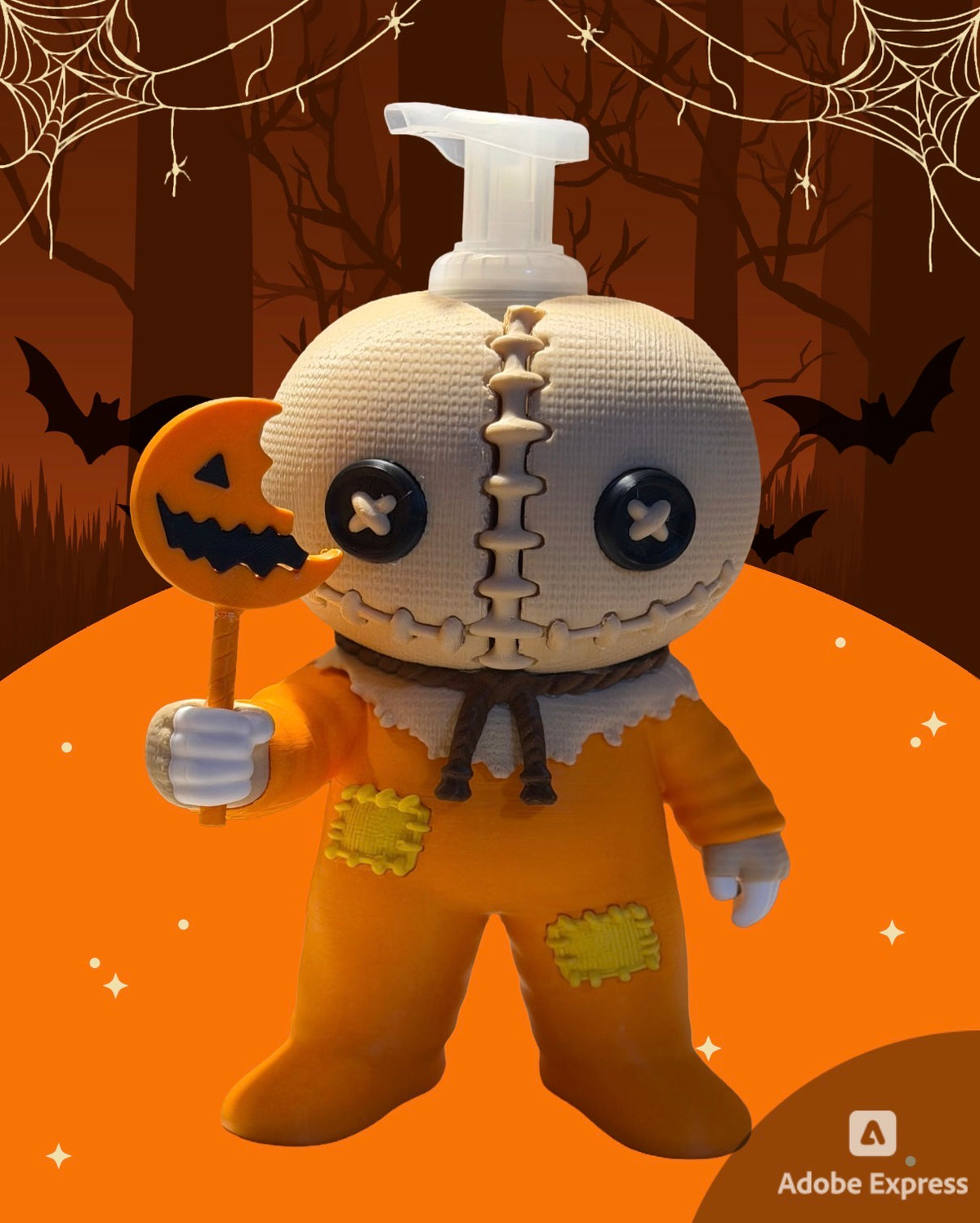 Halloween candle stand / bbw soap holder