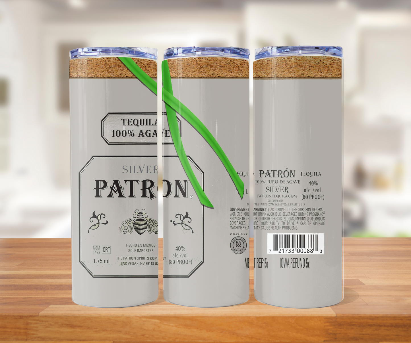 Patron tumbler