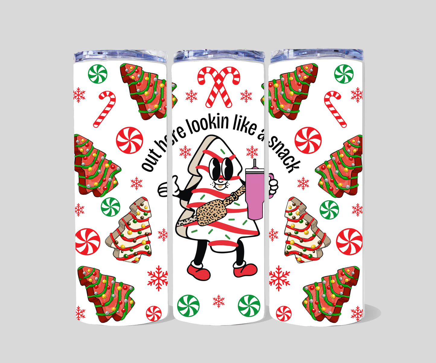 20 oz Christmas tumblers