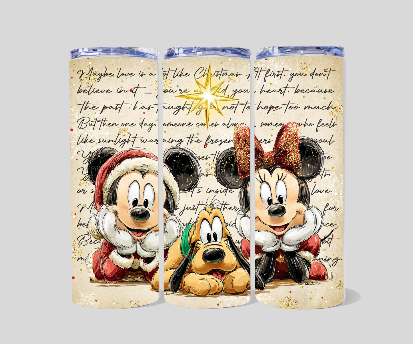 20 oz Christmas tumblers