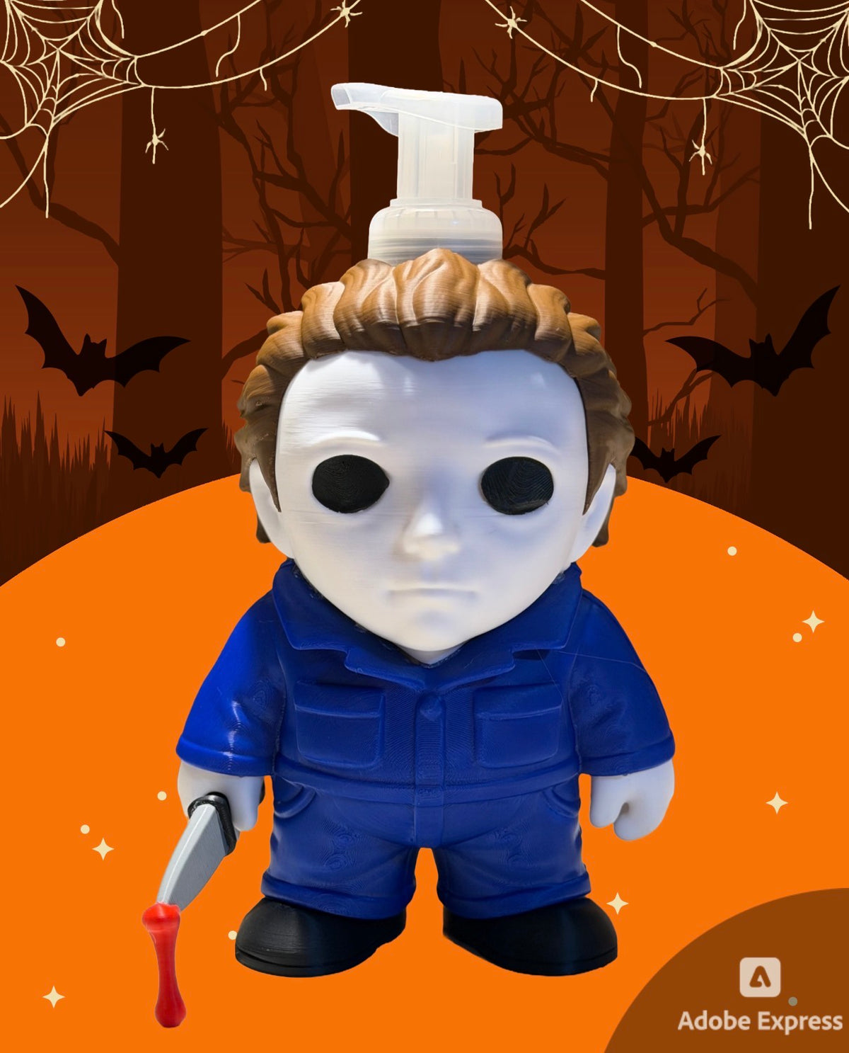 Halloween candle stand / bbw soap holder