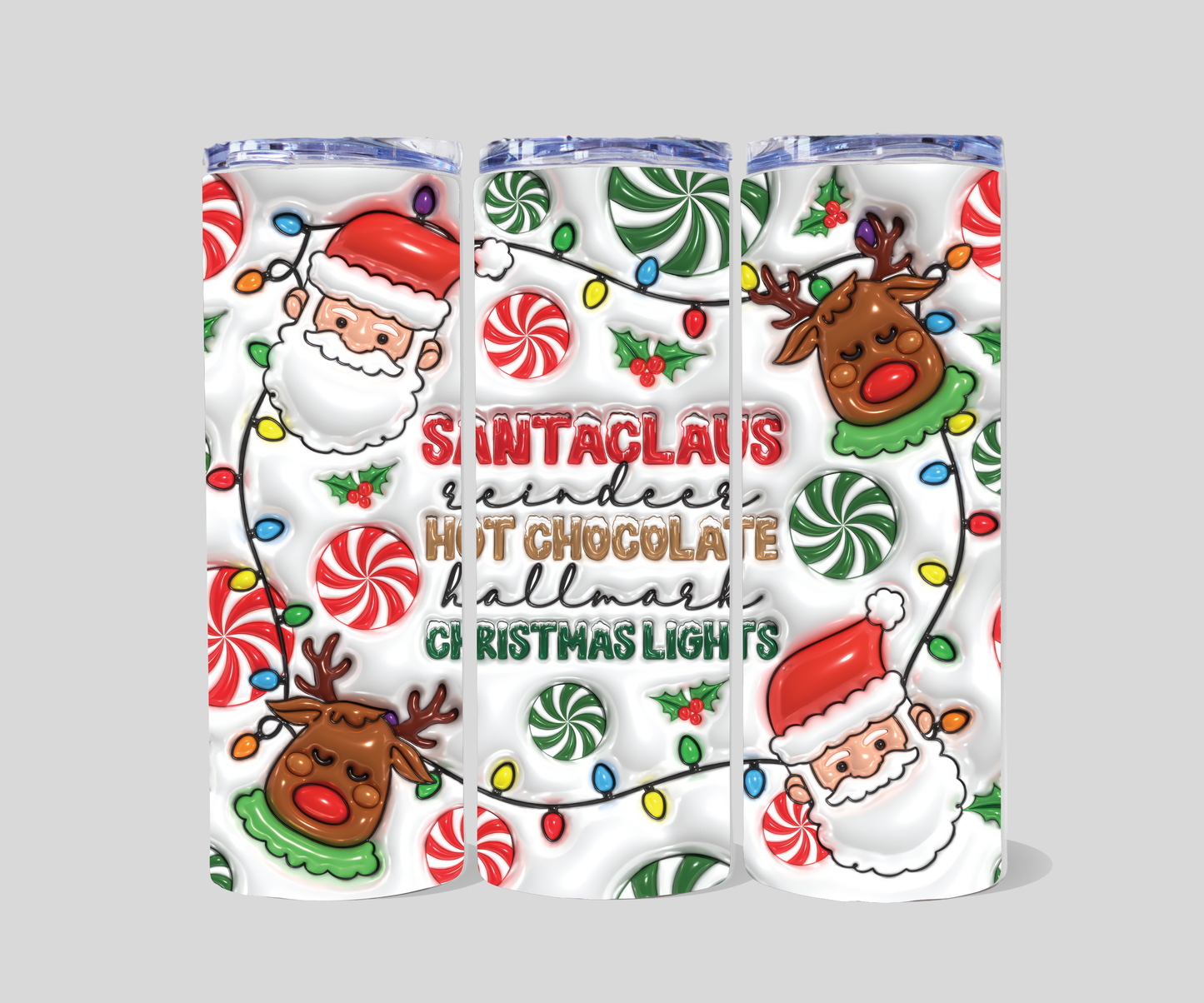 20 oz Christmas tumblers