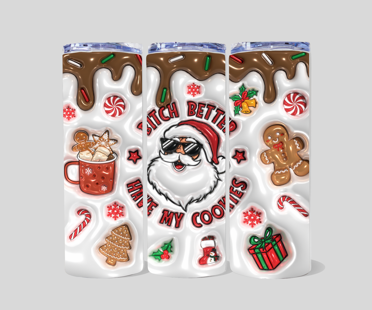 20 oz Christmas tumblers