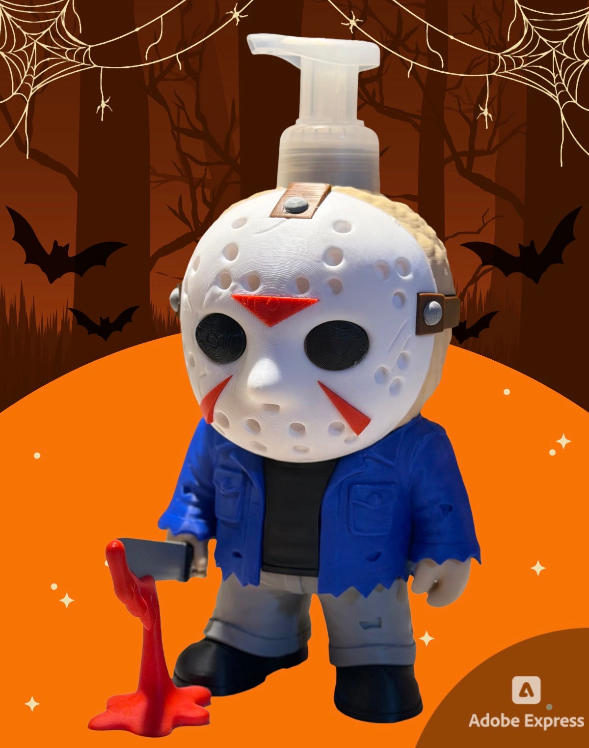 Halloween candle stand / bbw soap holder