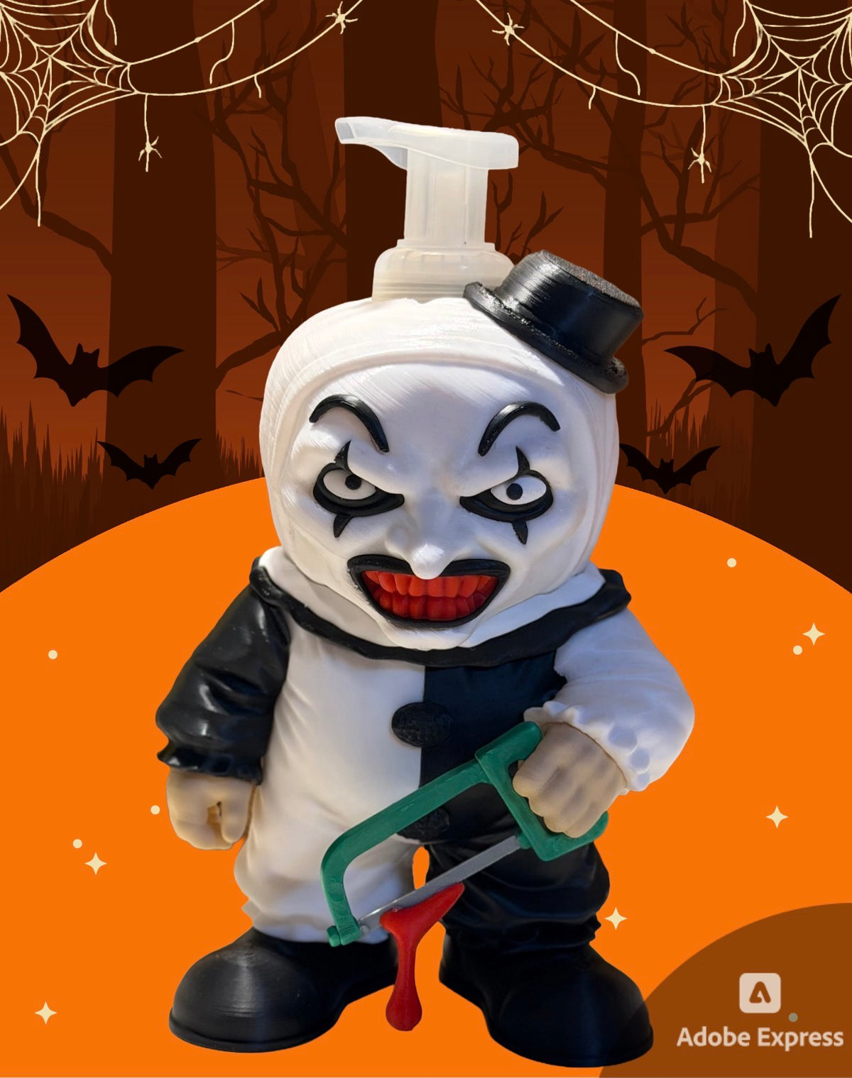 Halloween candle stand / bbw soap holder