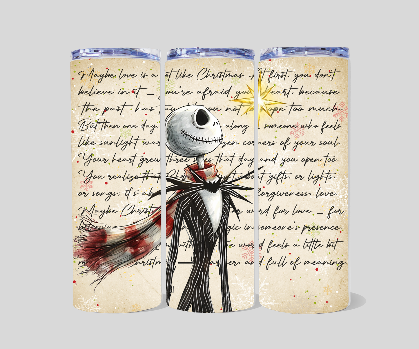 20 oz Christmas tumblers