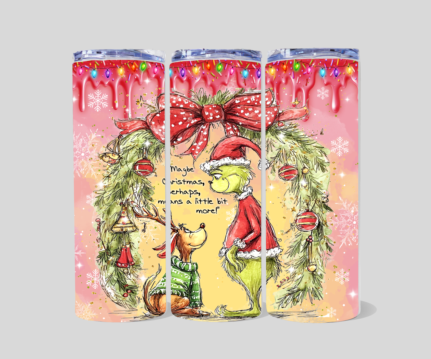 20 oz Christmas tumblers