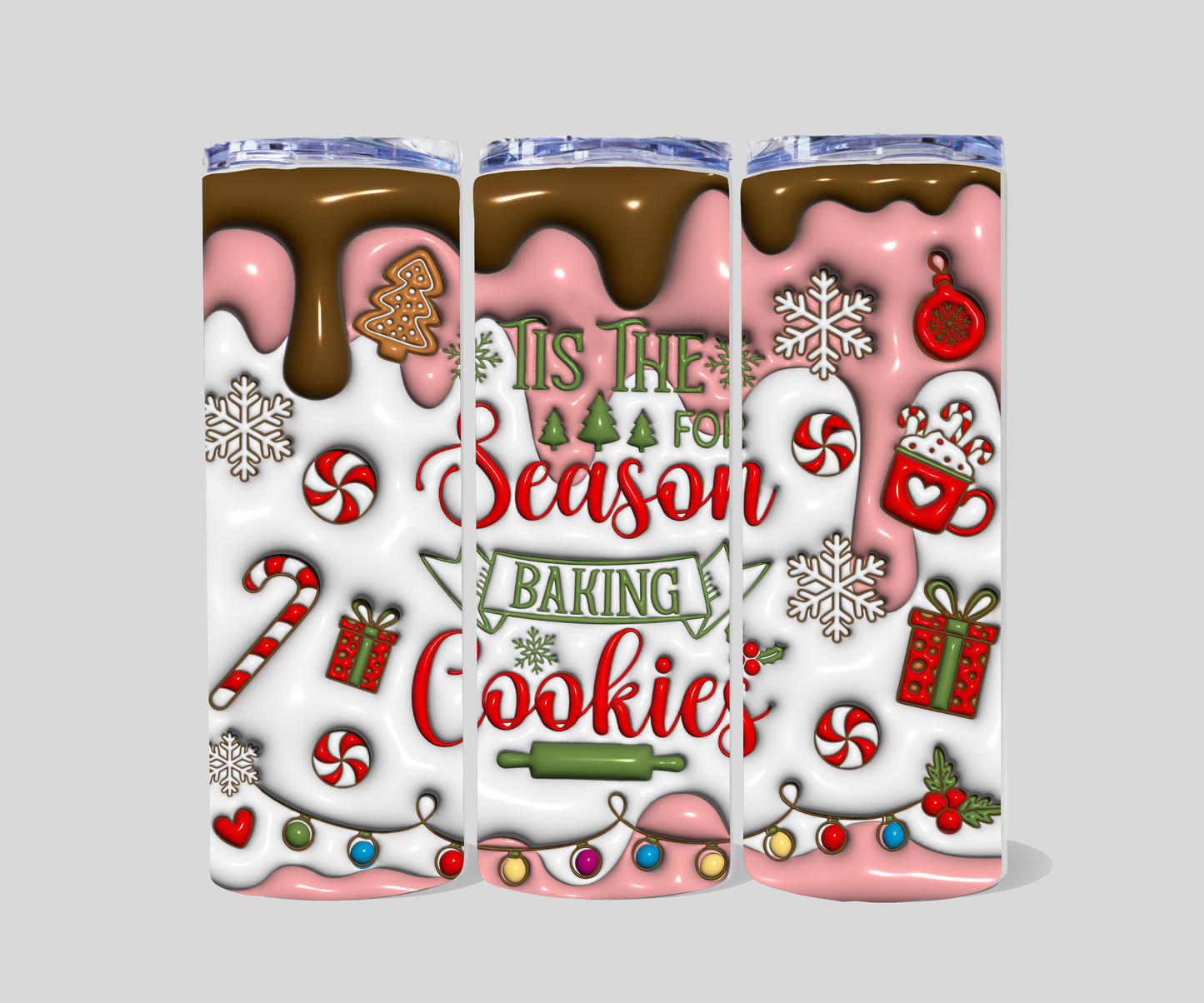 20 oz Christmas tumblers