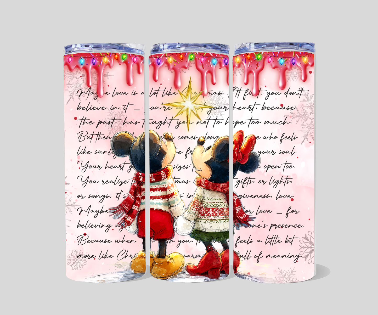 20 oz Christmas tumblers