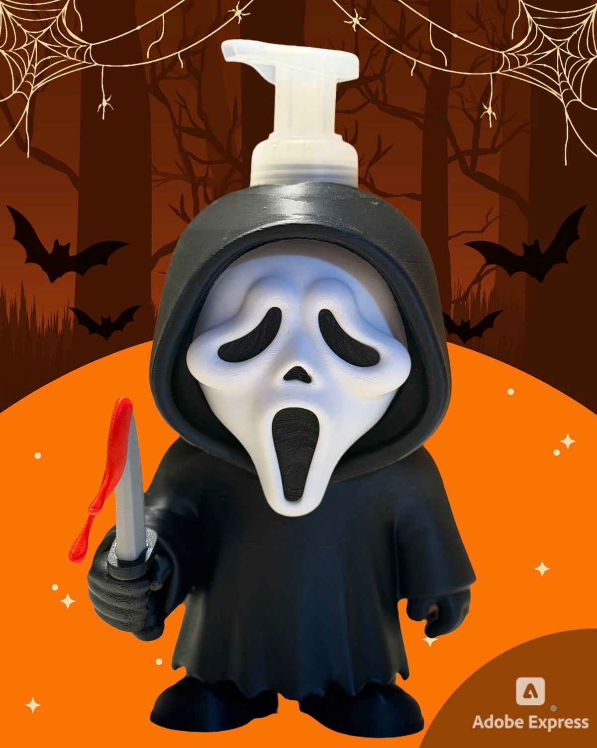 Halloween candle stand / bbw soap holder