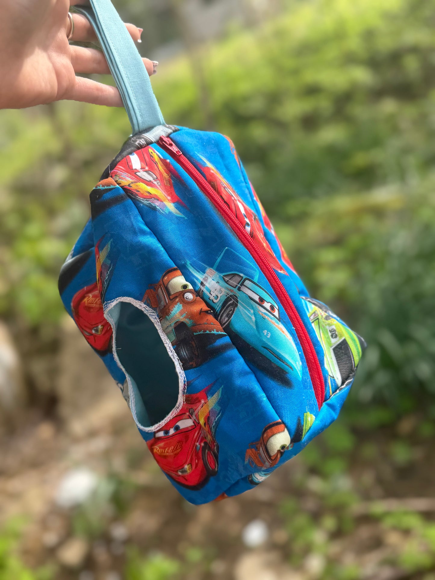 Diaper and wipe pouches