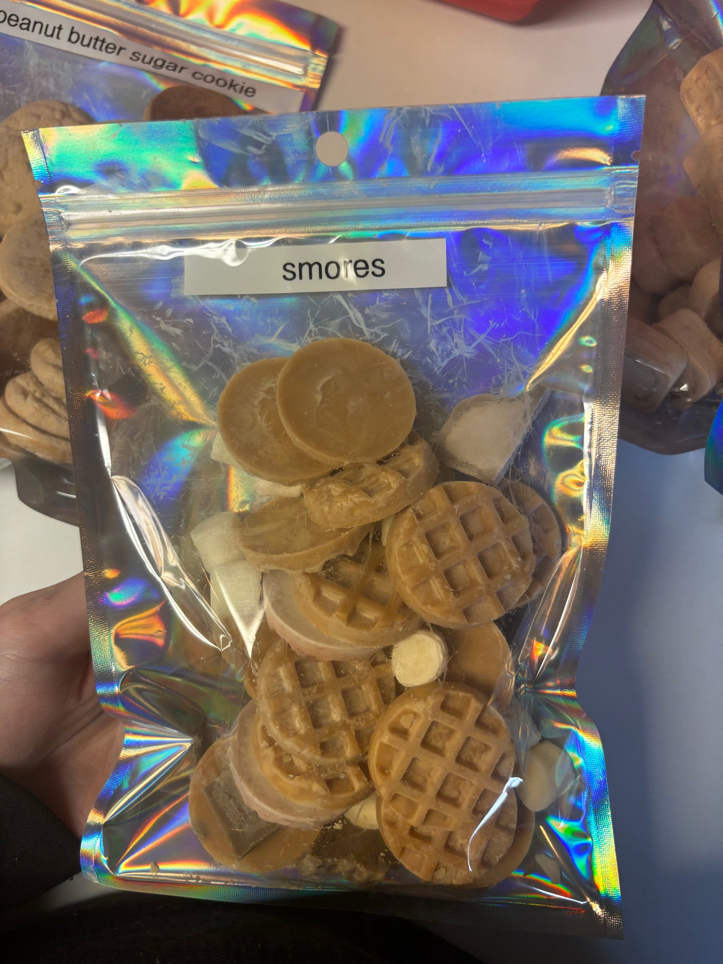 Bags of wax melts