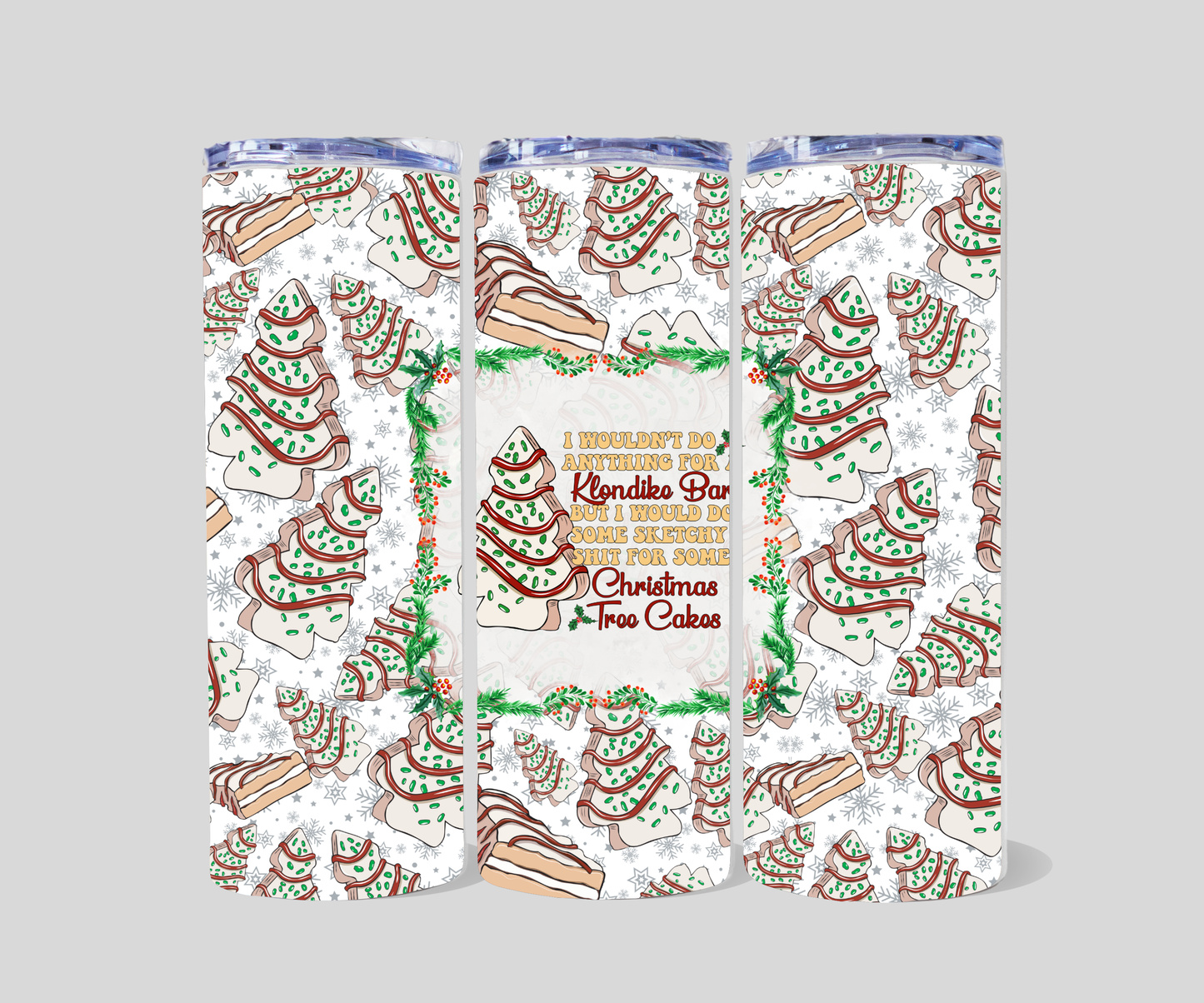 20 oz Christmas tumblers