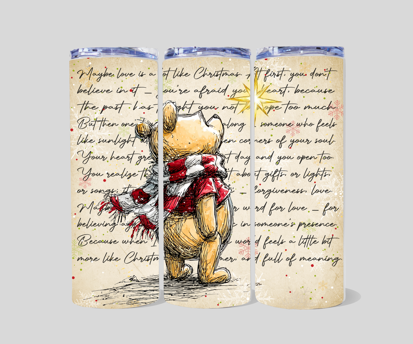 20 oz Christmas tumblers