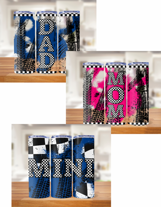 Set of three 20 oz tumblers