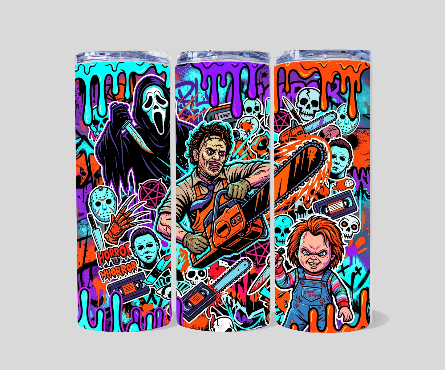 20 oz Halloween tumblers