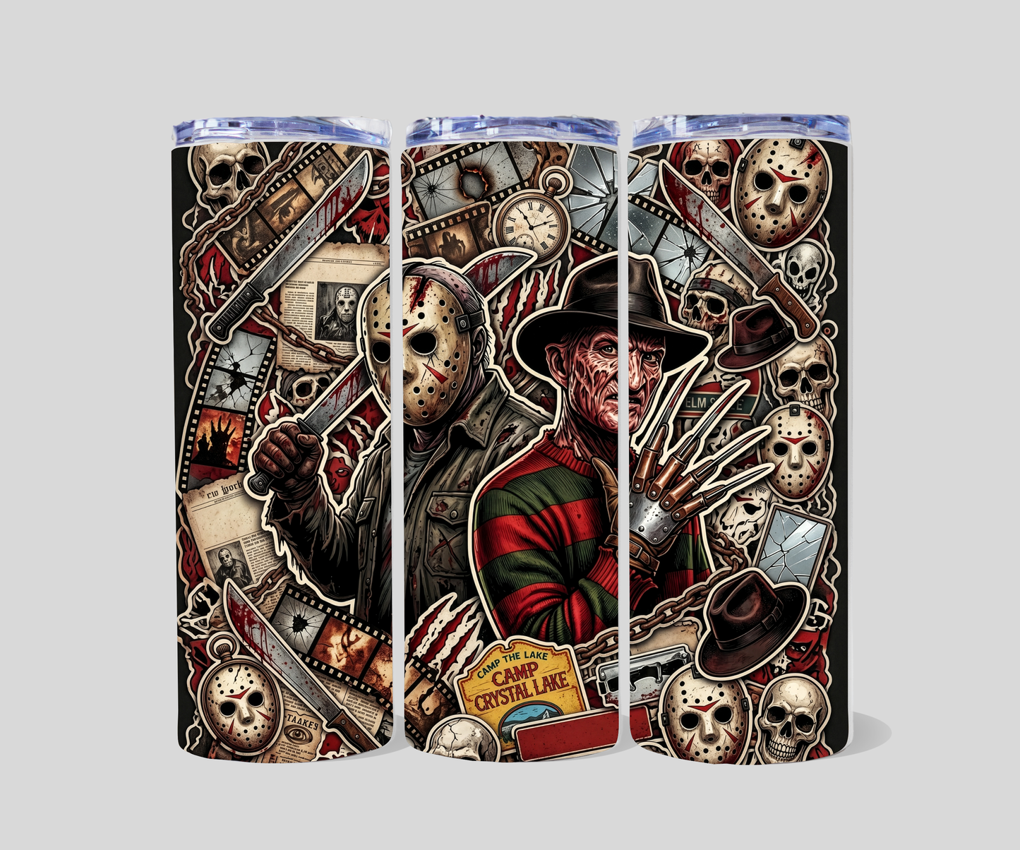 20 oz Halloween tumblers